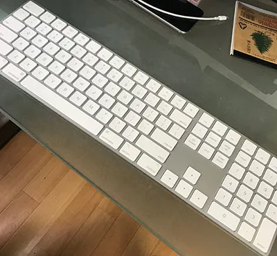 やっと届いたキーボード
