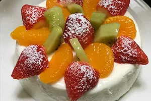 クリスマスヨーグルトケーキ