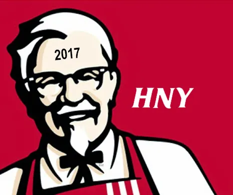 「H」appy 「N」ew 「Y」ear 2017