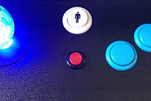 【1718回】ミニテーブル筐体にクレジットボタンを追加してみた